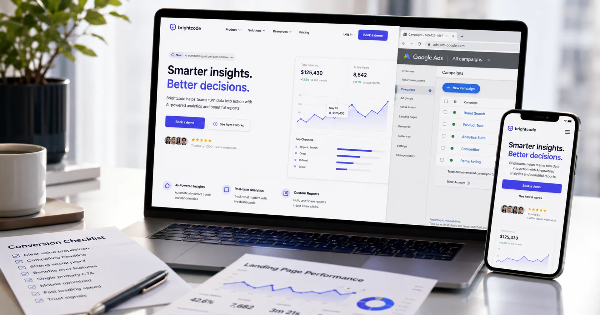 What a conversion-ready landing page needs before you turn on ads